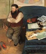 Edgar Degas Diego Martelli oil